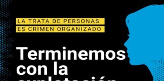 La trata de personas es crimen organizado.