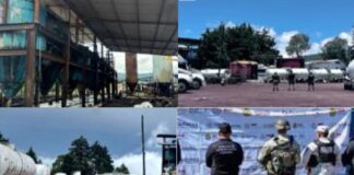 #Veracruz: FGR asegura 933 mil litros de hidrocarburo, 64 vehículos, cisternas, contenedores y un inmueble