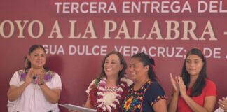 Con “Apoyo a la Palabra” Rocío Nahle impulsa la independencia económica de familias veracruzanas