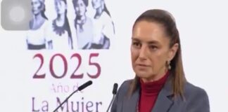 Niega Claudia Sheinbaum que Luis García Villagrán sea una activista pro migrantes.