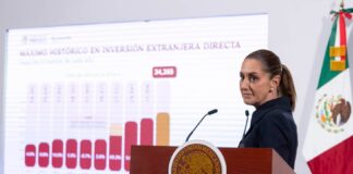 Continúa al alza inversión extranjera; ni los aranceles pudieron con la economía mexicana: presidenta Sheinbaum