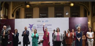 Presidenta Claudia Sheinbaum inauguró la XVI Conferencia Regional sobre la Mujer de América Latina y el Caribe