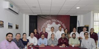 Autoridades de la SEV se reúnen con linderes sindicales de Tecnológicos.