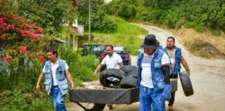 Realiza Ayuntamiento de Xalapa jornada de descacharrización en la colonia Reforma