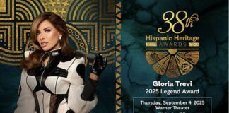 Gloria Trevi recibirá el premio “leyenda” de la herencia hispana 2025.