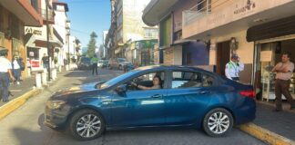 Alcohol y volante en Veracruz .