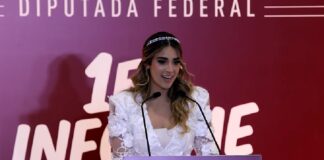 Rinde María Teresa Ealy su primer informe de actividades legislativas; destaca que su agenda es feminista, humanista y social.