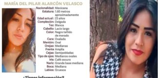 Con ficha amarilla de Interpool buscan a María del Pilar desaparecida en 2023