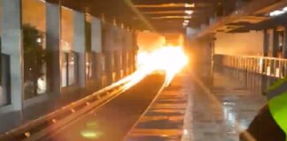 Registran explosión en la línea 2 del metro; suspenden servicio.