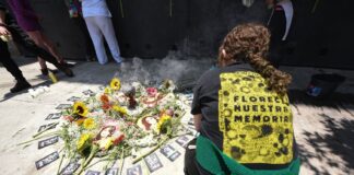 Realizan acto simbólico de #Justicia a diez años del Multihomicidio Narvarte.