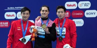 Osmar acaba con la hegemonía de China en Clavados: les gana la del oro.