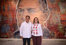 Rocío Nahle visita el Centro Cultural Leyes de Reforma, destaca su valor en la identidad nacional