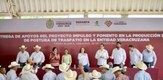 Impulso a la economía circular con entrega directa de 5 mil módulos avícolas: Rocío Nahle