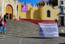 Proveedor del sector salud denuncia falta de pagos con protesta.