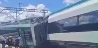 Mira lo que le pasó al Tren Maya; Pasajeros dicen que lo chocó otro tren