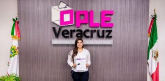 Adanely Rodríguez recibe constancia como alcaldesa electa de Poza Rica.