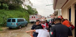 #Videos: Reportan diversas afectaciones por la intensa lluvia que cayó en Xalapa .