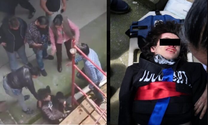 Agresor de estudiante que saltó en la UNAM