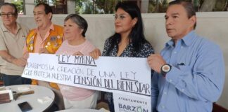 Barzón pide Ley Myrna para blindaje constitucional a pensiones del Bienestar.