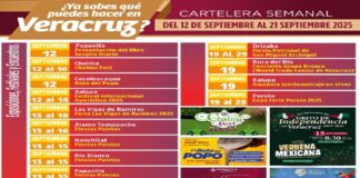 Veracruz está de moda, fiestas patrias, festivales y exposiciones en septiembre