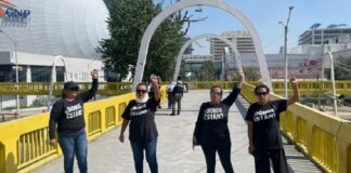 Puebla y Nuevo León, reprimieron a defensoras por manifestarse en Día de las Víctimas de Desaparición Forzada