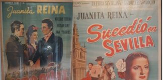 La emperatriz de la copla, Juanita Reina recordada en carteles .