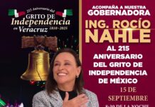 Veracruz se reporta listo para celebrar la gran fiesta mexicana con orgullo, paz y tradición