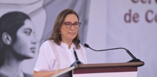 Rocío Nahle anuncia llegada de 101 camiones híbridos para modernizar el transporte urbano de Veracruz .