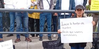 Integrantes del SEPEV tomaron las instalaciones de la dependencia e iniciaron una huelga de hambre.