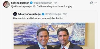 Le contestan a Sabina Berman luego de sugerir que Marco Rubio es gay.