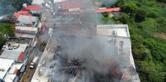 Joven madre pierde la vida en incendio de tienda Coppel en Las Choapas Veracruz.