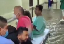 Se inunda Hospital del IMSS que atendió a víctimas de explosión de gas en CDMX .