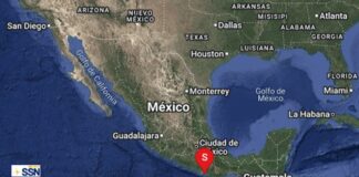 Se registra sismo de 5.1 con epicentro en Pinotepa Nacional.