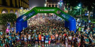 Color, deporte y turismo, en el Centro de Xalapa