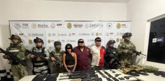 Detiene SSP Veracruz a cuatro personas en acciones coordinadas en la zona norte .