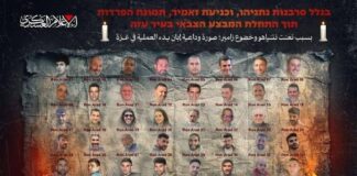 Hamás publica fotos de archivo de 48 rehenes restantes, identificándoles como “Ron Arad”.