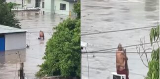 Hilario y Elodia: el abrazo que resistió al río .