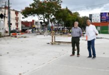 Supervisa Alberto Islas obra pública 2025