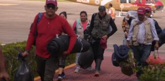 Veracruz respalda con transporte aéreo a brigadas de Bienestar en tareas de censo