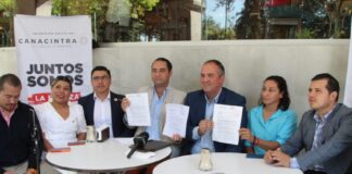 Canacintra Región Golfo ofrece apoyo al Gobierno de Veracruz para sanear el río Pantepec.