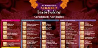 Vive el Día de Muertos en Veracruz; presenta SECTUR cartelera turística