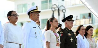 Marina es historia viva y presente firme: presidenta Sheinbaum en 204 Aniversario de la Armada de México
