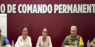 “A nadie se le va a dejar desamparado. Vamos a seguir aquí, trabajando e informando: Claudia Sheinbaum.