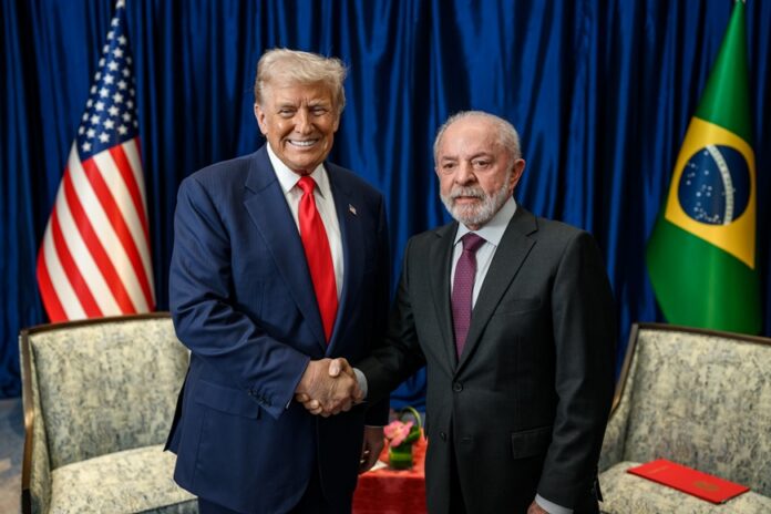 Donald Trump y Lula DaSilva