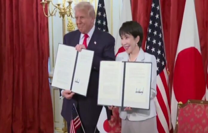 Donald Trump y sanae