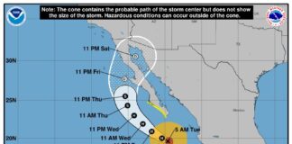 Huracán Priscila se intensifica: alerta en 11 estados del país .