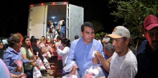 En Álamo, continúa Congreso con la entrega de ayuda para damnificados