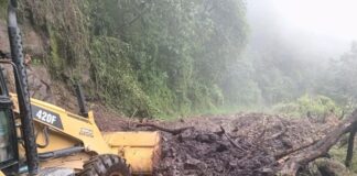 Restablecida la comunicación terrestre en ocho municipios afectados por las lluvias