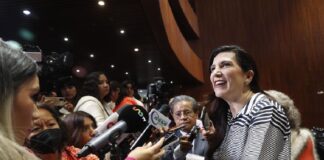 Kenia López Rabadán garantiza que discusión de Reforma Electoral tendrá transparencia y pluralidad.