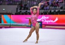 Natalia Escalera, la única mexicana en la final All Around del Mundial de Gimnasia Artística